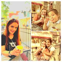 Downtown at Chaps Ice Cream in Charlottesville