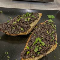 Black olive and artichoke tapenade at Bistró Heming-way in Los Alcazares