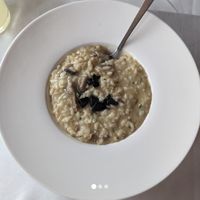 Wild Mushroom Risotto at Bistró Heming-way in Los Alcazares