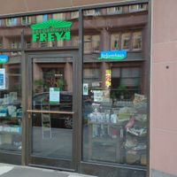 Entrance at Reformhaus Freya in Frankfurt