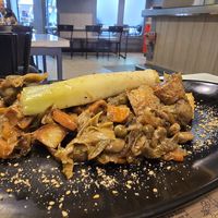 Vegetabledish at Cal Blasi in Berga