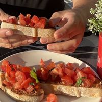 Vorspeise Bruschetta   at Very Italian Pizza in Leiden