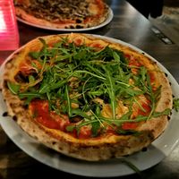 Aubergine/rocket at Very Italian Pizza in Leiden