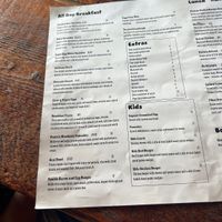 All day breakfast   at The Shack in Monterey