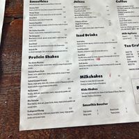 Drinks   at The Shack in Monterey