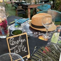 Our table at Go Vegan by Adrian Muser in Altea