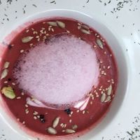 Crema de remolacha at Go Vegan by Adrian Muser in Altea