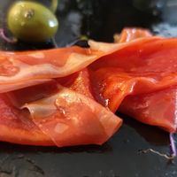 Falso jamón at Go Vegan by Adrian Muser in Altea