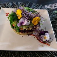 Tartar crudivegano at Go Vegan by Adrian Muser in Altea