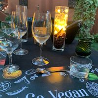 Table Setting at Go Vegan by Adrian Muser in Altea