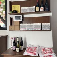 The interior of the restaurant   at Los Picos Café in Valencia