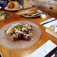 Jause, knoblauchstange at Oink Oink in Krems An Der Donau