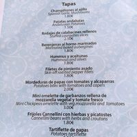 All tapas is vegan at Manumaga in Mojacar