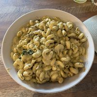 Pesto Alfredo Pasta 😋  at Vegetation Plant Food in Lakeland