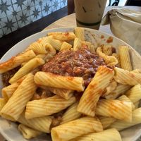 Rigatoni (without almond ricotta, my husband doesn’t like cheese - dairy or vegan 😅)  at Vegetation Plant Food in Lakeland