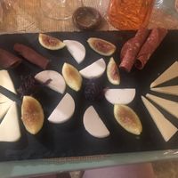 Vegan cheese and sausage cold cuts plate  at Jungle Bar & Bistrot in Monopoli