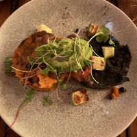 Yucatecan “causa” (dinner menu)  at Tierra in Tulum