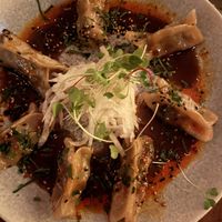 Gyosas (dinner menu)  at Tierra in Tulum