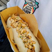 poke bao with planted chicken at Wiki Wiki Poke in Vienna