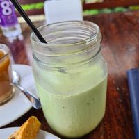 Matcha signature at Mamifokobo Cafe & Kitchen in Puncak