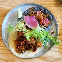 Yuba tacos at Casa Kaizen in Montreal