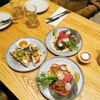 Tacos and quesadilla at Casa Kaizen in Montreal