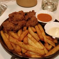 Fried chicken at Casa Kaizen in Montreal