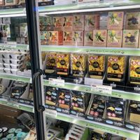 Vegan cheese and tofu (sharing the fridge with dairy 😕) at Nitzat HaDuvdevan in Ramat Gan