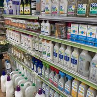Cleaning supplies  at Nitzat HaDuvdevan in Ramat Gan