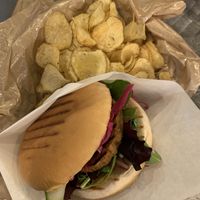 BBQ burger  at Cortado Coffee Shop in Halmstad