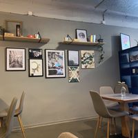 Interior  at Cortado Coffee Shop in Halmstad
