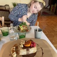 Lovely brekkie at Naked Flowers in Mondsee