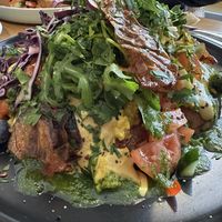 Vegan Eggs Benedict   at Naked Flowers in Mondsee