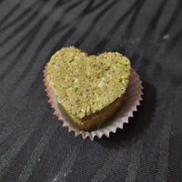 Dessert made with pistachio, peanuts and sugar at Trinacria in Samarate