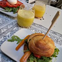 veg roll at Eldòlz in Rapallo
