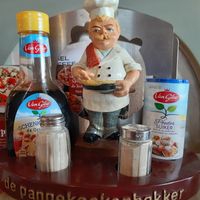 Tischset at De Pannekoekenbakker in Oostkapelle