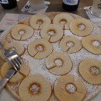 Apfel-Ingwer-Pfannkuchen at De Pannekoekenbakker in Oostkapelle