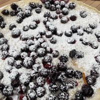 Blaubeere Puderzucker   at De Pannekoekenbakker in Oostkapelle