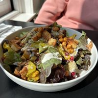 Vegan ceasar salad  at Circus Restaurant in Antwerpen