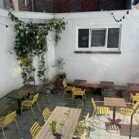 Outside seating   at Circus Restaurant in Antwerpen