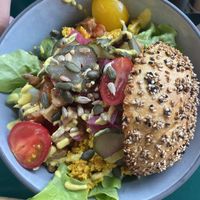 Tofu scramble  at Circus Restaurant in Antwerpen