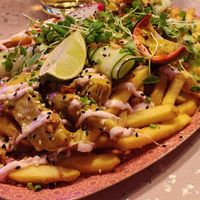 Loaded fries at HOAX in Tampere