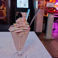 Chocolate "soft ice cream" at HOAX in Tampere