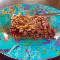 Oat and Cranberry Flapjack at Mo's Diner in Ir-rabat Ghawdex