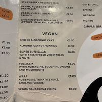 Vegan option  at 7ten in Gozo