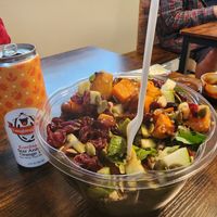 Autumn Roasted Sweet Potatoe Salad at Emy Delights & Bites - Pop Up in Hyde Park