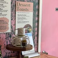 Menu wall   at Emy Delights & Bites - Pop Up in Hyde Park