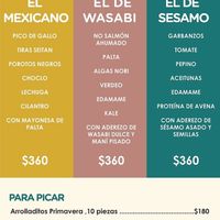 Poke bowls at MONANA in Montevideo