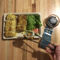 Hot sweet roll at MONANA in Montevideo