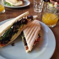 Vegan Kebab Sandwich at Avant-Gouz in Basel